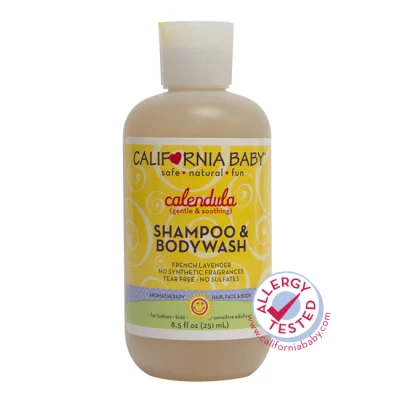 California Baby Calendula Shampoo & Bodywash 8.5oz (Expiry 2024)