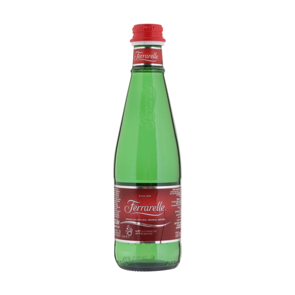Nước Khoáng Có Ga, Sparkling Natural Mineral Water, Glass Bottle