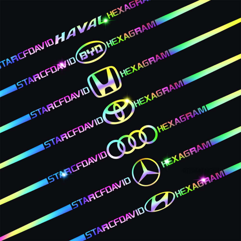 【 รถทุกประเภท】สติกเกอร์ติดรถ สติ๊กเกอร์สะท้อนแสง Toyota สติกเกอร์โลโก้ สติ๊กเกอร์สท้อนแสง สติกเกอร์เลเซอร์สะท้อนแสง1ชิ้นสติกเกอร์โลโก้รถยนต์สติกเกอร์ตกแต่งรถยนต์ฮอนด้าโตโยต้าโปรตอน สติ๊กเกอร์ เท่ๆ Honda สติ๊กเกอร์ซิ่ง สติ๊กเกอร์ติดรถยนต์ Ford Isuzu MG KIA ราคา 7 บาท*ส่งฟรี