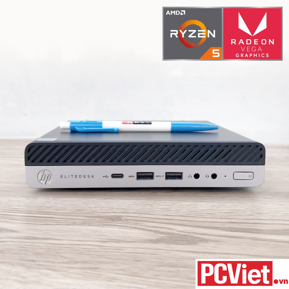 HP Elitedesk 705 G4 mini pc - Ryzen 5 2400GE + AMD Vega 11 thế hệ thứ 2