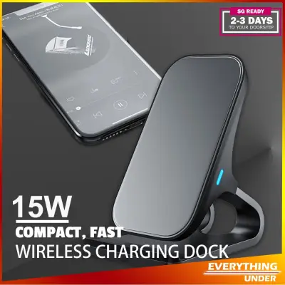 15W Fast Wireless Charger QC3.0 | Vertical Qi Charging Pad