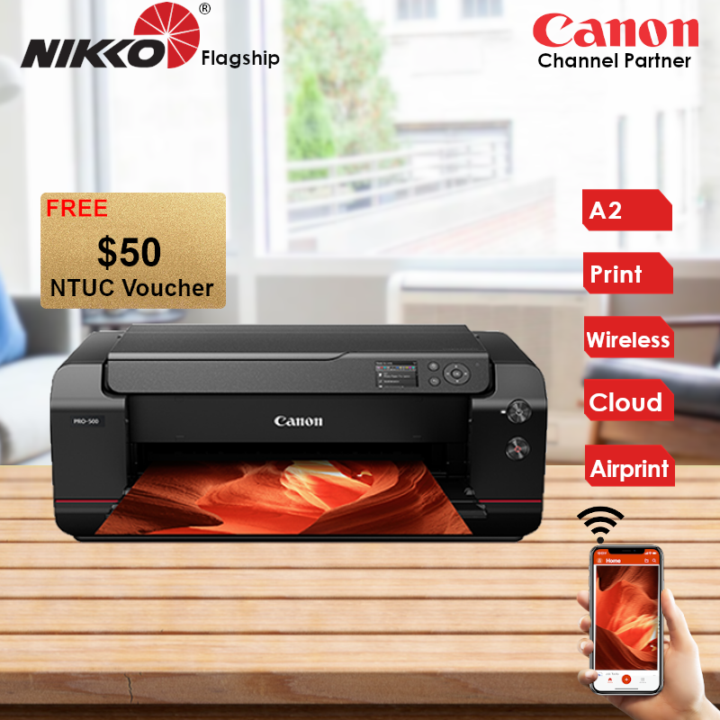 Canon imagePROGRAF Inkjet Printer PRO-500 PRO500 PRO 500 pro500 Singapore