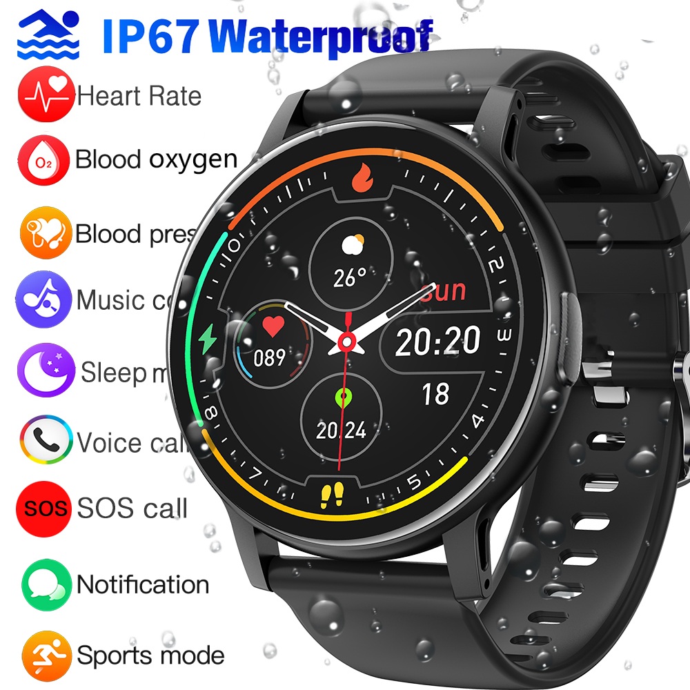 S10 Smart Watch Heart rate Blood Pressure Oxygen Monitoring Smartwatch For Men Women Bracelet Bluetooth Call Waterproof Sport Fitness Tracker For Huawei Xiaomi Android IOS ราคา 419 บาท*ส่งฟรี