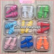 Jozoo Silicone Swimming Ear Plugs with Safety Box