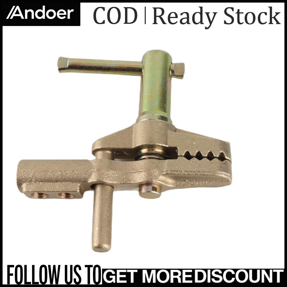 Andoer Kẹp cáp nối đất hàn đồng thau hạng nặng 600A dành cho dụng cụ thợ hàn (Tất cả bằng đồng thau) Giá 662,000 Đồng*Miễn phí vận chuyển