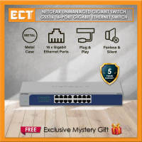 Netgear Unmanaged Gigabit Switch GS516 16-Port Gigabit Ethernet Unmanaged Desktop/Wall/Rackmount Swich