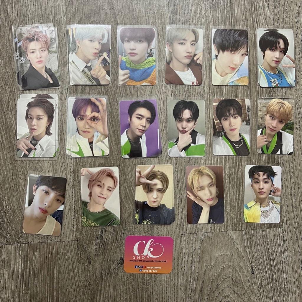 Ảnh PHOTOCARD NCT NATION - LD trading card có sẵn