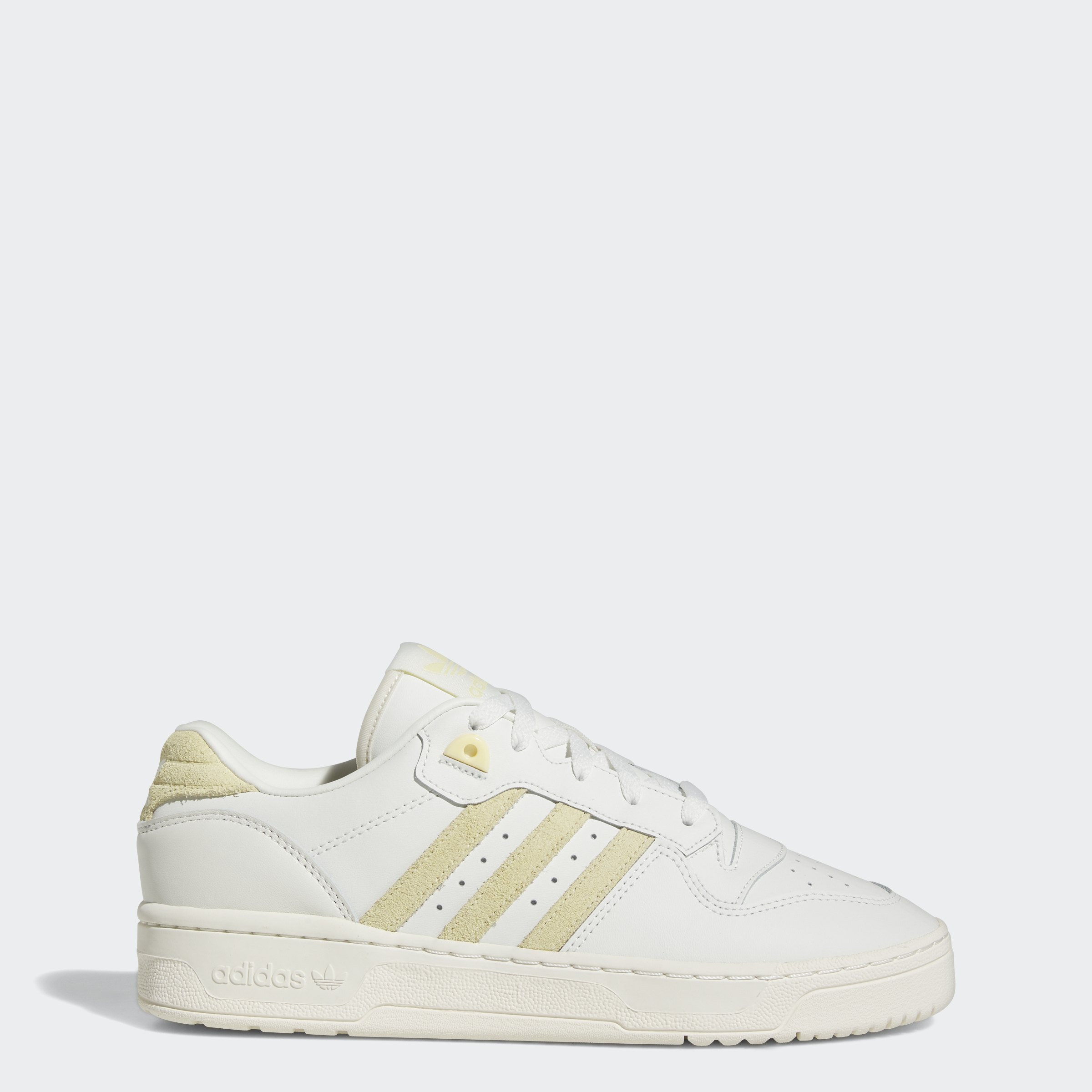 Adidas bóng rổ giày rivalry low nam trắng ie4299