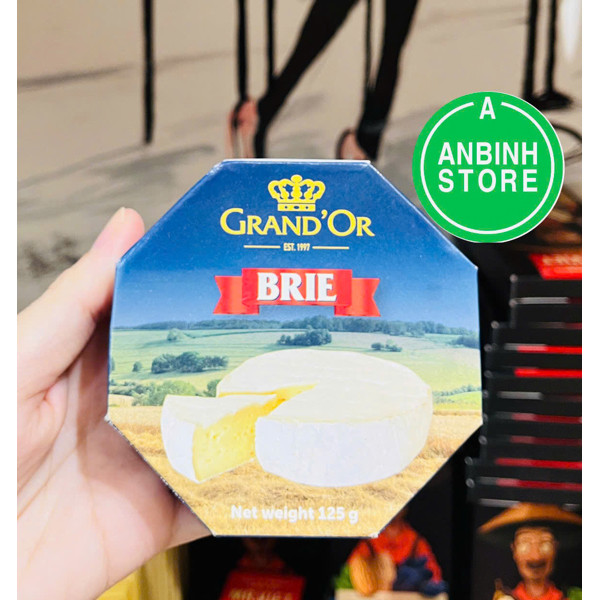 Date 05/27 Phô Mai Brie Grand’Or 125g - Unilac Grand’Or Brie Cheese 125g