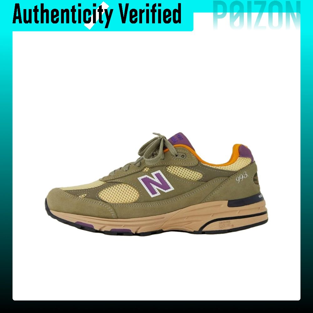 รองเท้าผ้าใบ รองเท้าลำลองผู้ชาย New Balance NB 993 Unisex Low-top สีเขียว U993OL ราคา 17,566 บาท*ส่งฟรี
