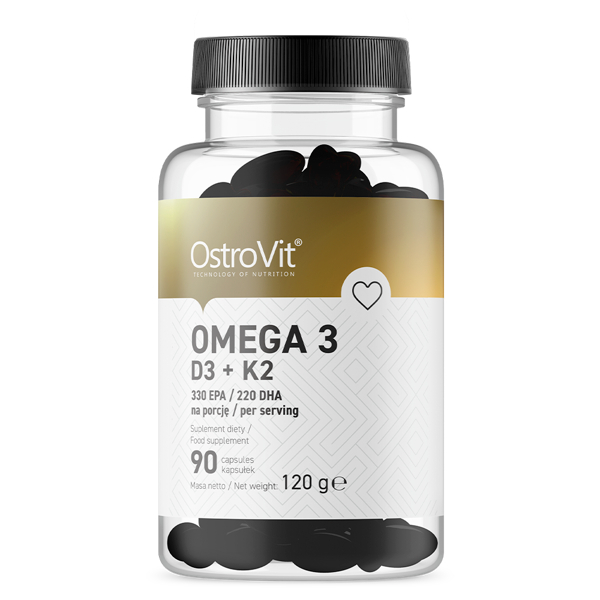 Omega 3 D3+K2 OstroVit cung cấp Omega3 DHA EPA vitamin E hỗ trợ tim mạch, não bộ, giúp xương - SẢN PHẨM CHẤT LƯỢNG CAO, ĐƯỢC YÊU THÍCH SĂN ĐÓN TRÊN THỊ TRƯỜNG HIỆN NAY, HÀNG ĐẢM BẢO DÙNG SIÊU THÍCH MỜI KHÁCH YÊU TRẢI NGHIỆM chắc khỏe 90 viên 180 viên