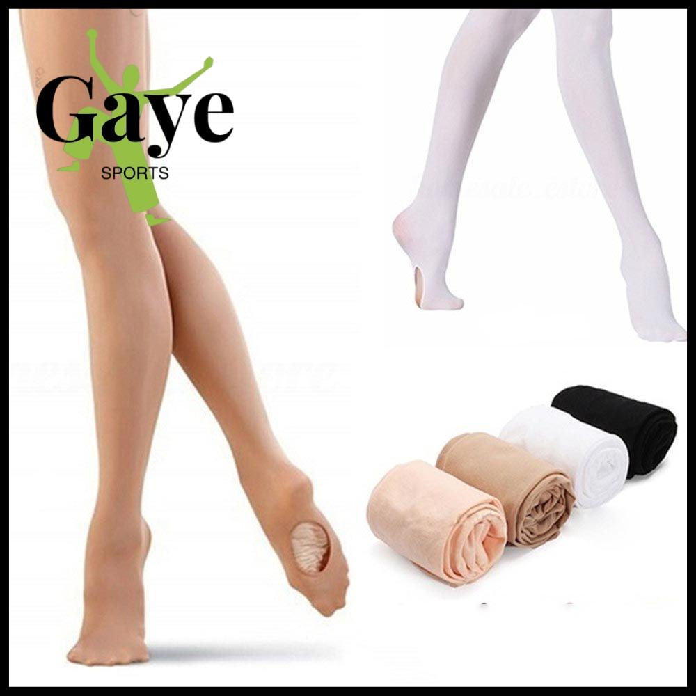 GS Các cô gái Có thể chuyển đổi Dancer Wear Tất chân Ballet Pantyhose Quần tất Dance Stocking