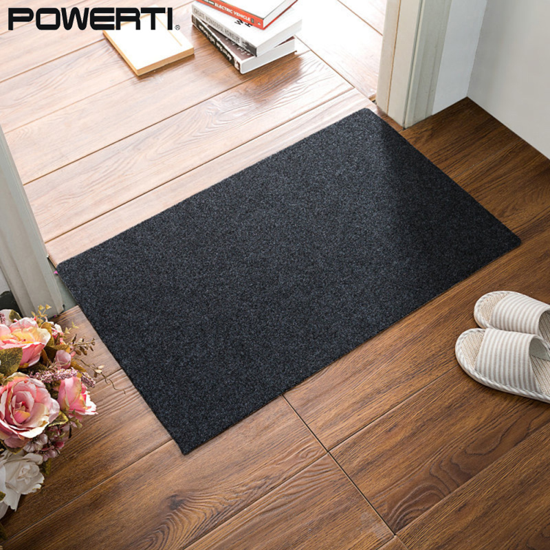 【Clearance event】 Washable Floor Mats Multifunctional Non-slip Solid Color Door Mat Dirt Trapper Mat For Bathroom Kitchen ราคา 67 บาท*ส่งฟรี