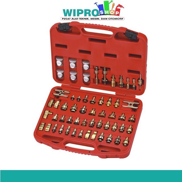Jtc 4628-A/C SYSTEM TESTING ADAPTORS SET (JAPANESE CAR) Harga 8,772,500 rupiah*Gratis Ongkir