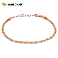 WAH CHAN S925 ITALIAN Silver Bracelet - Rock Chain N2B00001