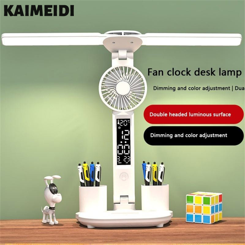 Kaimeidi đèn bàn nghiên cứu đặc biệt ký túc xá Trường Đại học bảo vệ mắt Plugin Đèn đầu giường Bàn Đọc Bút đa chức năng chủ đèn