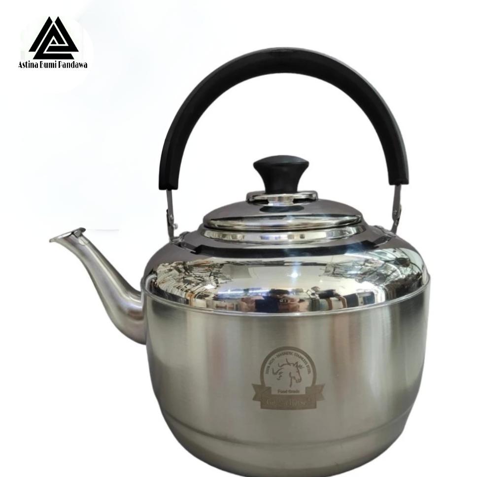 Teko Kettle Stainless Stell Tebal Kualitas Premium 6,8 liter Harga 535,000 Ringgit*Penghantaran Percuma