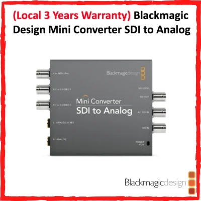 (Local 3 Years Warranty) Blackmagic Design Mini Converter SDI to Analog