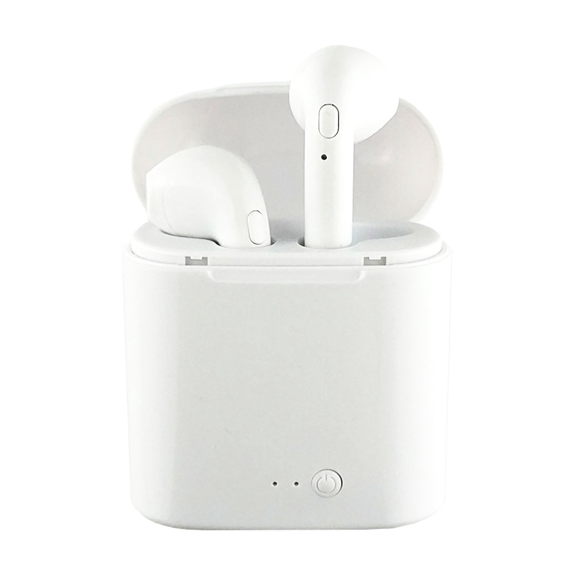 Tai nghe Bluetooth earphone GOOJODOQ không dây i7s Tws thiết kế thể thao mini tiện dụng kèm hộp sạc
