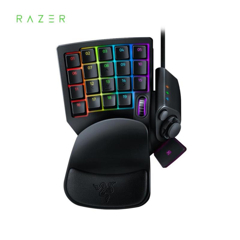 Razer Tartarus V2 Mechanical Keyboard 32 Progammable Keys Wired Gaming Keyboard Left-hand Detachable Palm Rest Mid-Height Keycap Black Singapore