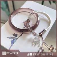 PCWFKEF Hot Sale 2Pcs Tinh Tế Trung Quốc Phong Cách Tua Vòng Đeo Tay Cho Phụ Nữ Cô Gái Đa Năng Cổ Phong Cách Vòng Đeo Tay Đồ Trang Sức Phụ Kiện Quà Tặng