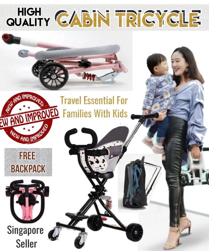 foldable tricycle stroller
