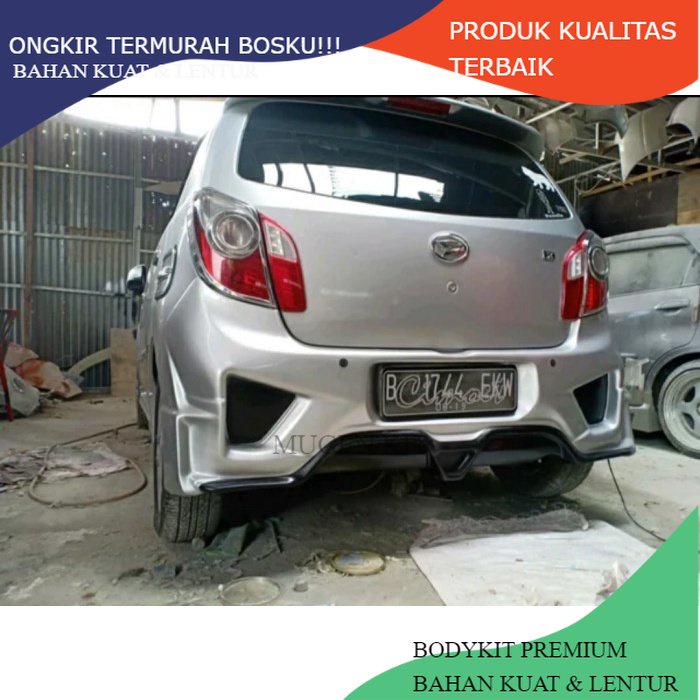 (COD) Aksesoris Bemper bodykit Toyota agya Grade A kuat-tebal-lentur Harga  2,623,000 Ringgit*Penghantaran Percuma