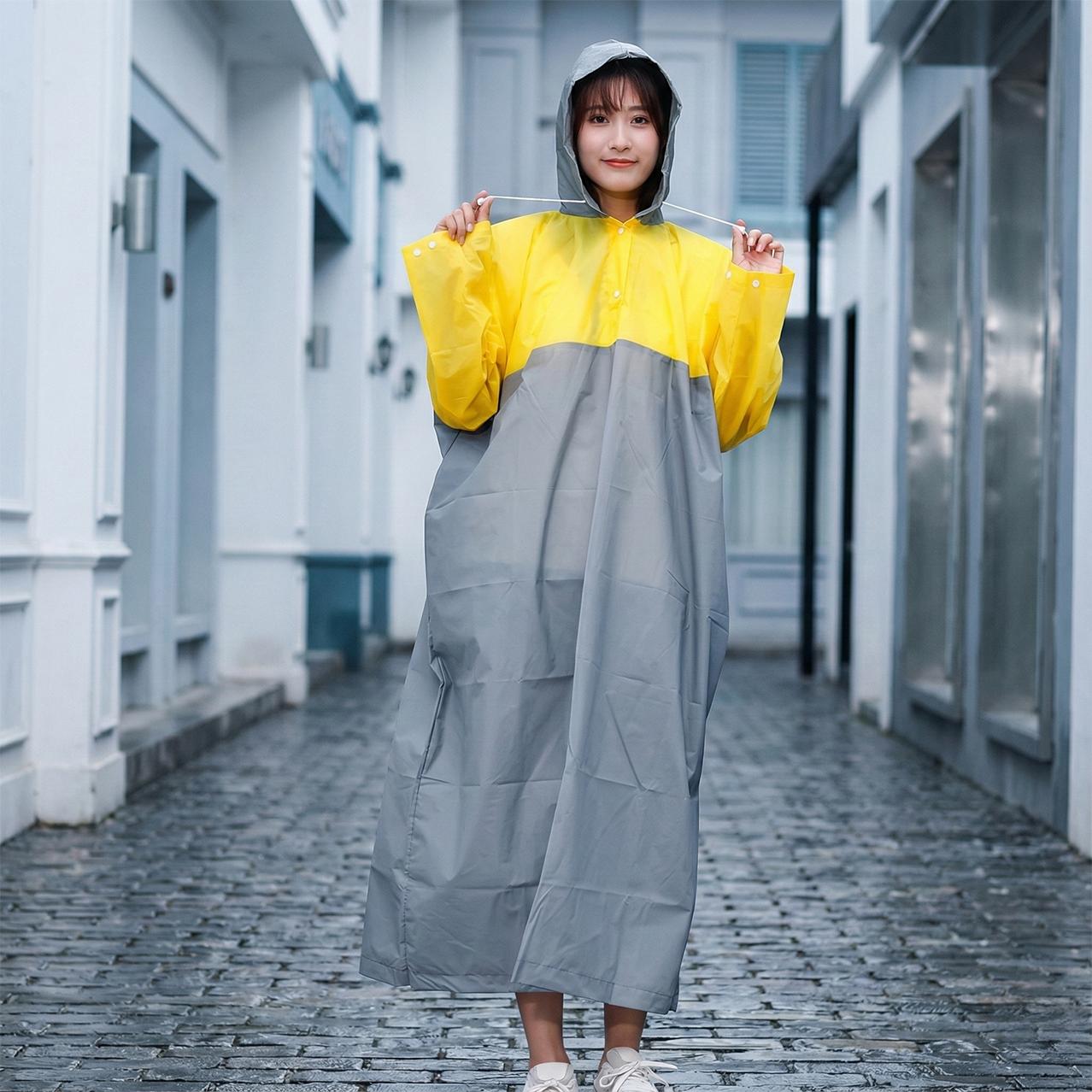 Jas Hujan Poncho Dewasa AllSize Unisex Model Hoodie Desain Trendy & Ramah Lingkungan - 5914 Harga 27,800 rupiah*Gratis Ongkir