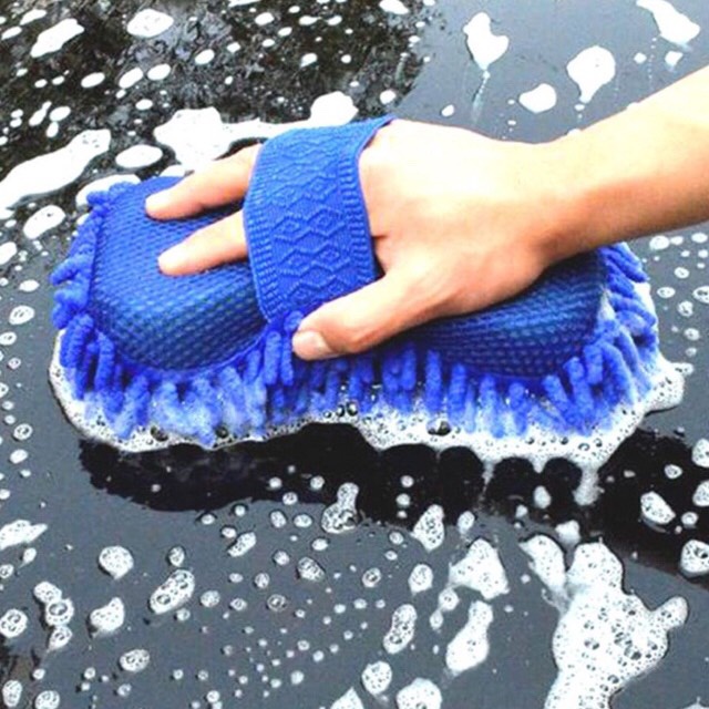 Miếng xốp bọt biển lau rửa xe hơi ô tô, vệ sinh xe hơi - seven.car