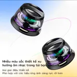 Loa Bluetooth mini Loa Từ Tính Chất Lượng Cao Nhà Loa Siêu Trầm Không Dây Nhỏ Âm Nhạc Ngoài Trời Loa Siêu Trầm LED