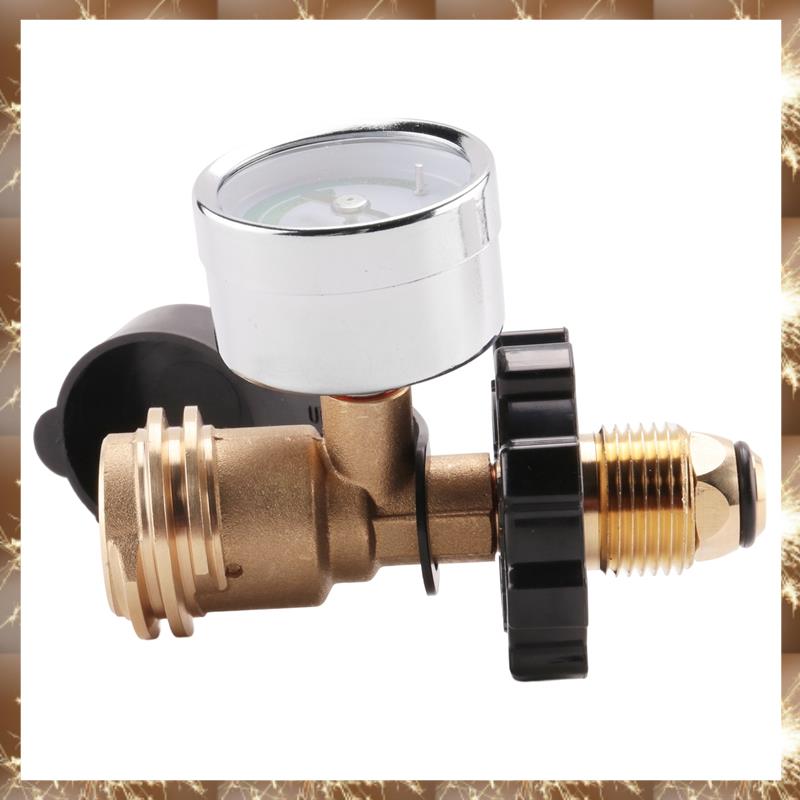 H8Propane Tank Gauge with POL Connection,for 5-100Lb Propane Tank, Stay Accurate At Different Temperatures