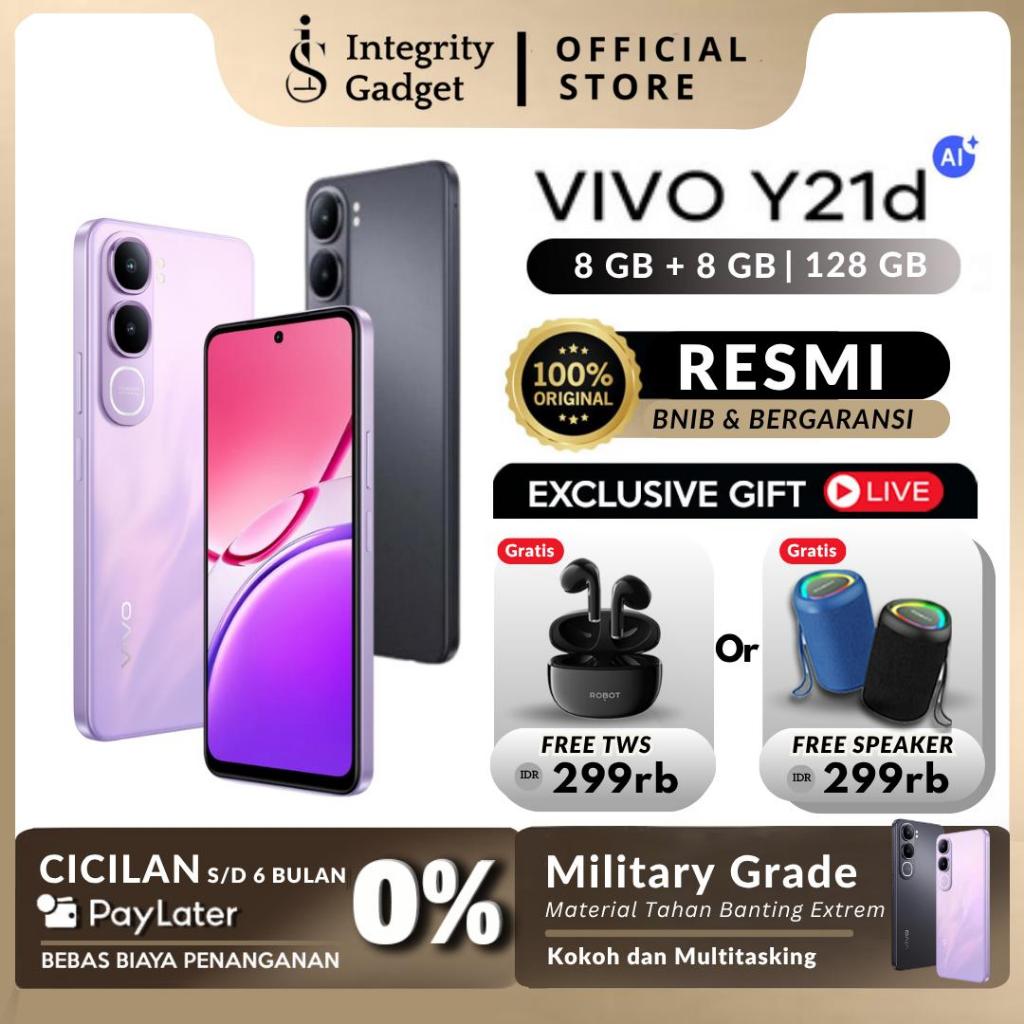 [New] Vivo y21d Ram 4 + 128GB/6 + 128GB/8 + 128GB 6500mAh 100% original Vivo newest 2025 Harga  2,099,000 Ringgit*Penghantaran Percuma