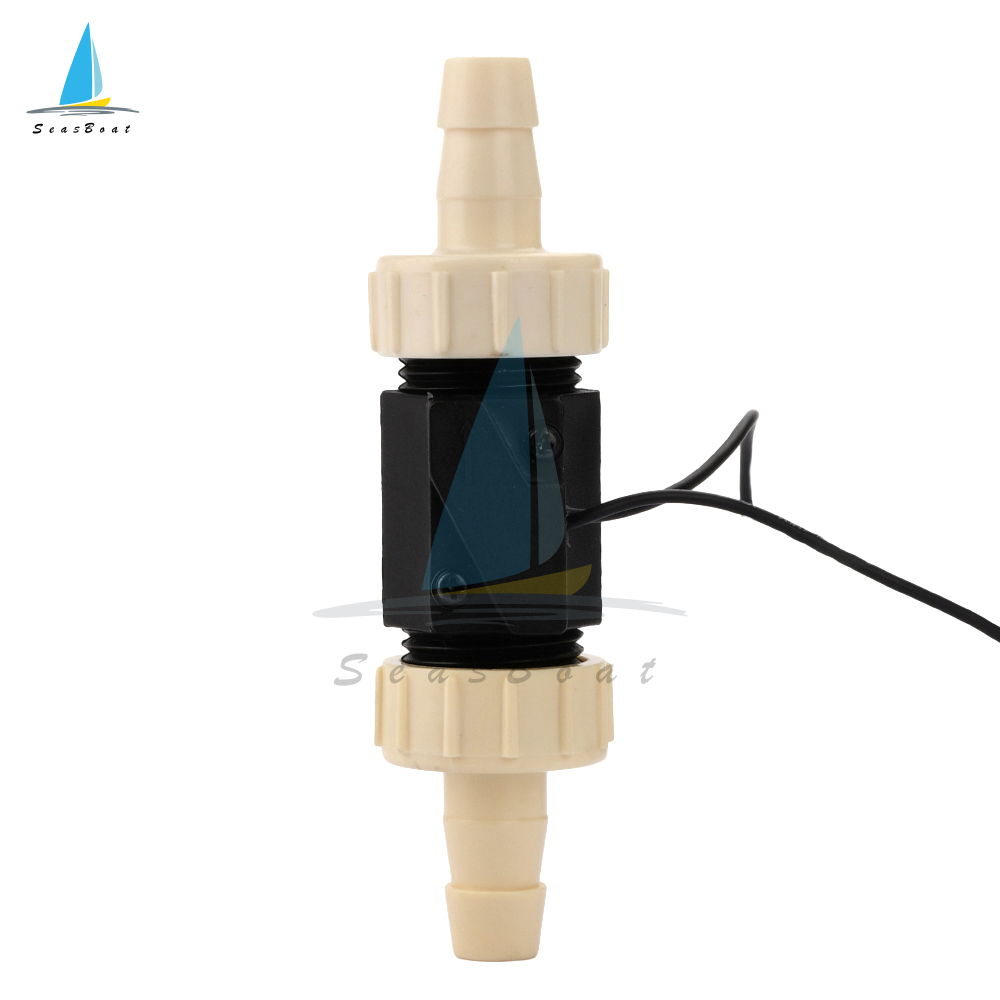 Seasboat nước nhựa công tắc dòng chảy ngang dọc Cảm biến nước từ tính được sử dụng trong bình nóng lạnh tức thời AC 220V
