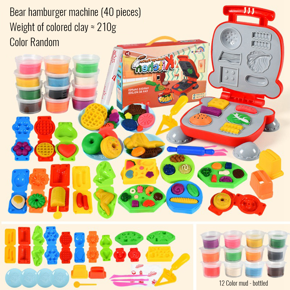 Play Doh Plasticine Toys Ice cream Set Dough 3D Double Twister MVZMGKEJGK Clay Toy