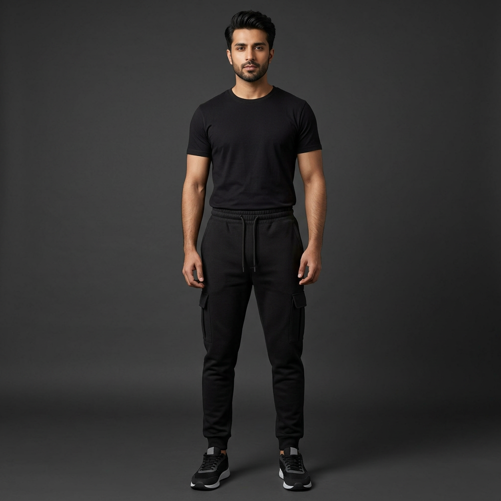 Men's Premium 4-Pocket Plain Trouser – All Season Comfort  Men cargo Trouser  Men Trouser