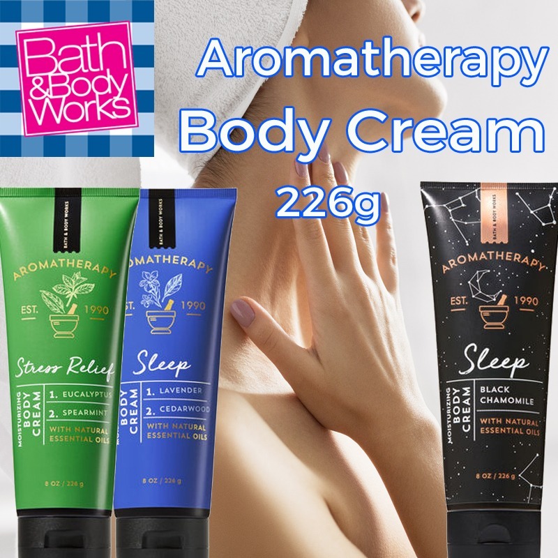 Buy Bath & Body Works : AROMATHERAPY SERIES - BODY CREAM 1 - 226g - Bath and Bodyworks Singapore