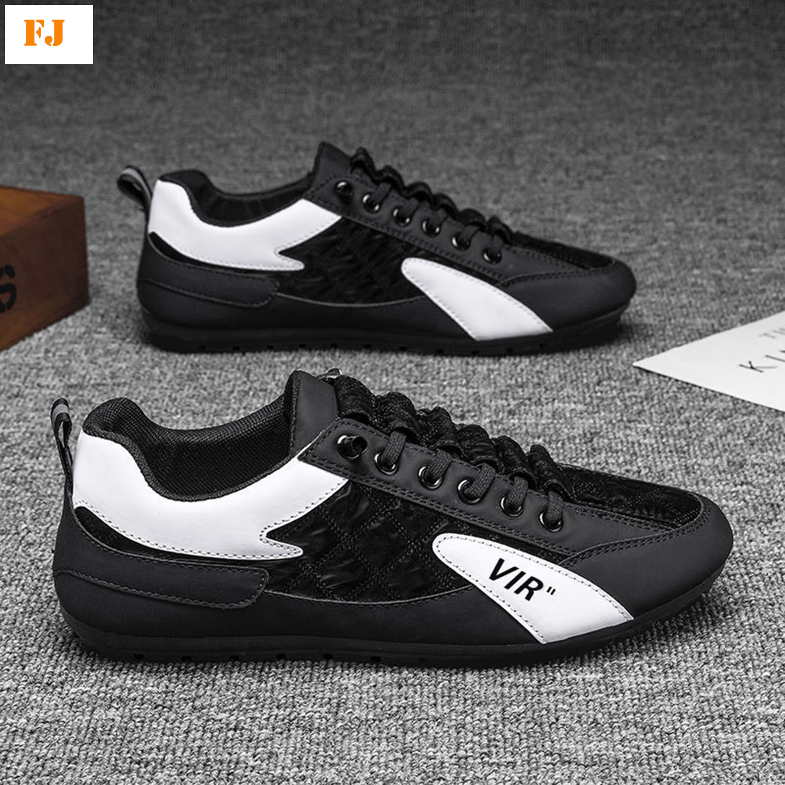 Breathable Athletic Shoes Comfortable Casual Fashion Sneakers Flats Shoes for Fitness Workout Running FJ-MY