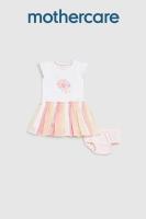 ชุดเดรสเด็กทารก Mothercare Twofer Dress and Knickers Set HD822