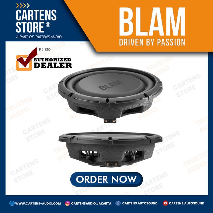 SUBWOOFER BLAM RS10.4 BY CARTENS-STORE.COM - Gema Audio Harga 8,140,000 rupiah*Gratis Ongkir