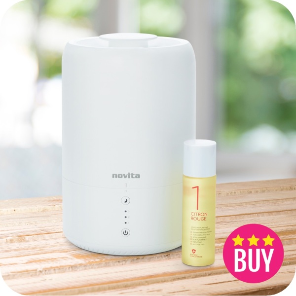 Novita Humidifier NH 810 With 1 Bottle Of Air Purifying Concentrate Singapore