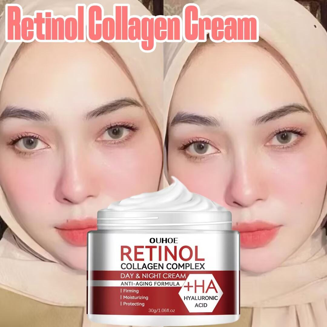 Collagen Cream Krim Pemutih Penghilang Flek Hitam Pemutih Alami Whitening Anti Aging Remove Melas...