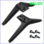 Gkluv giá đỡ TV cho LG TV Chân thay thế giá đỡ TV chân cho LG 49 50 55inch TV 50um7300aue 50uk6300bub 50uk6500aua với vít ijnde