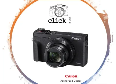 Canon PowerShot G5X Mark II Digital Camera (Free 2 X 64GB SDXC)