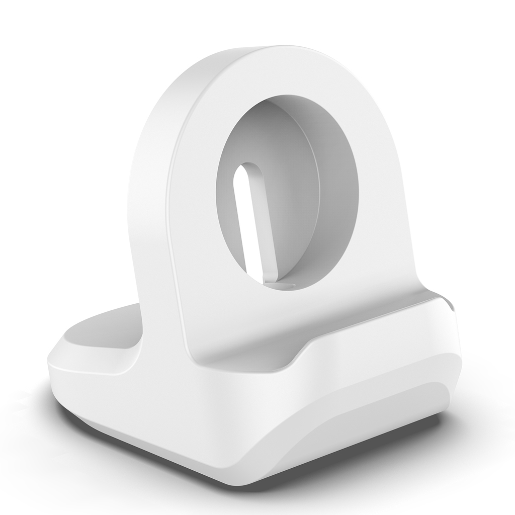 Silicone Phí Đứng Chủ Trạm Dock Cho Apple Watch Dòng 1/2/3/4 42Mm 38Mm 40Mm 44Mm Cáp sạc Khung