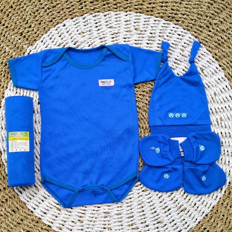 Set Komplit Jumper Bedong Topi Sarung Tangan Kaki Bayi Baru Lahir Newborn