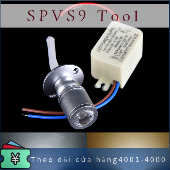 SPVS9 Tool Đèn rọi Mini 1W Đèn trần Led đèn âm trần chiếu sáng tủ