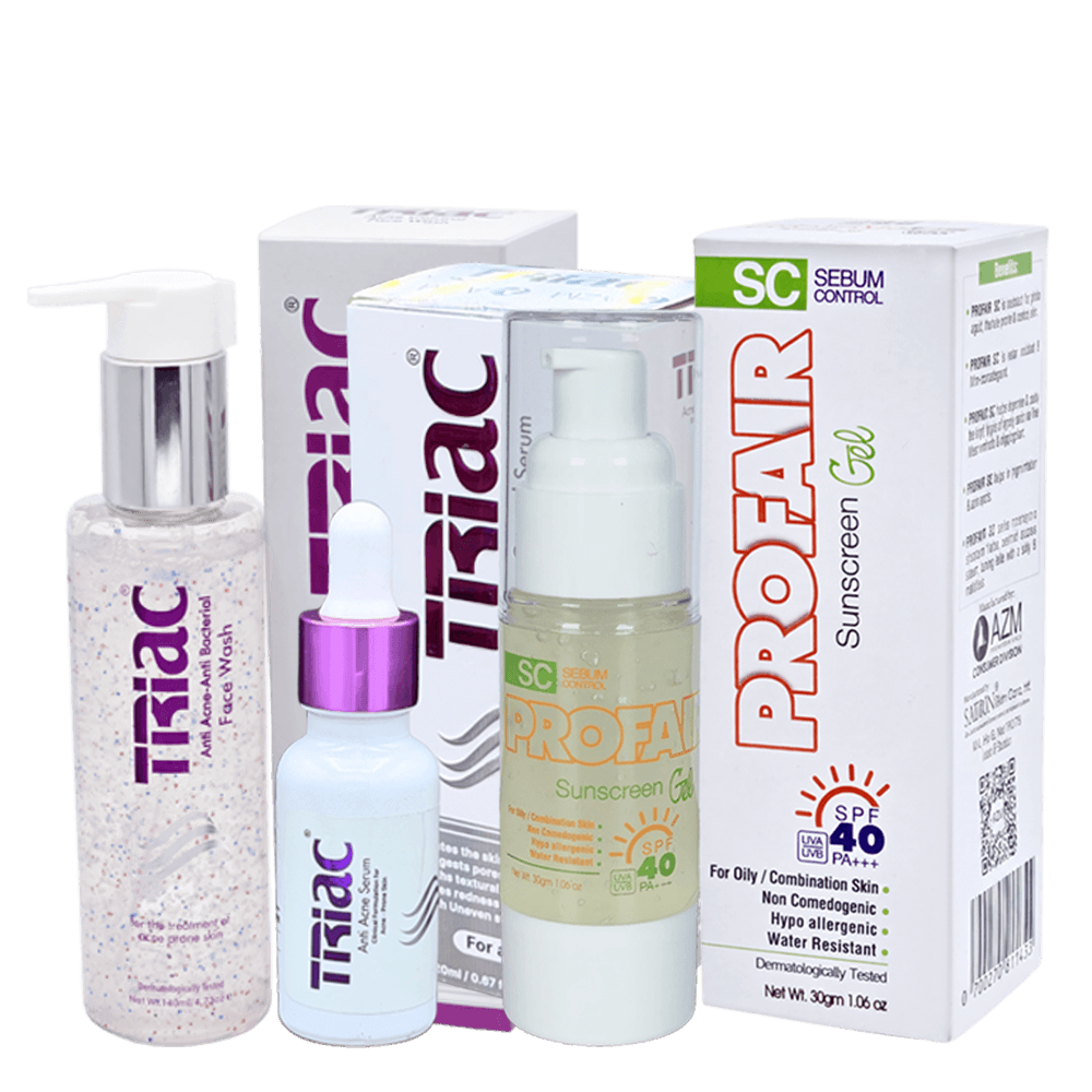 Anti Acne Bundle | Personal Care Set | 70ml