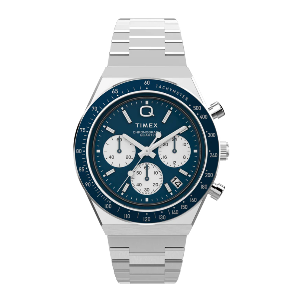 Timex TW2W51600 Chronograph 40mm Stainless Steel Bracelet Watch นาฬิกา นาฬิกาข้อมือ นาฬิกาข้อมือผู้ชาย ราคา 9,817 บาท*ส่งฟรี