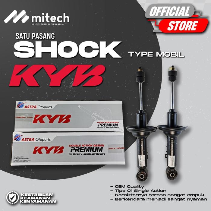 KAYABA / KYB PREMIUM SHOCKBREAKER MOBIL TOYOTA INNOVA - DEPAN Harga 1,406,000 rupiah*Gratis Ongkir