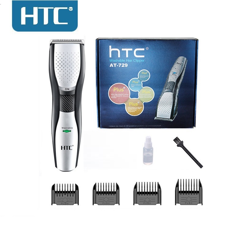 Tông Đơ Cắt Tóc Loại Tốt Chuyên Nghiệp Cho Thợ, Phù hợp Người Lớn và Trẻ Em Chống Nước IPX67 HTC AT727 AT728 - Cửa Hàng Thiết Bị Đồ gia dụng máy cạo râu hớt đa năng chăm sóc tăng bé cá nhân pin trâu tang tong Nam FLyco tla